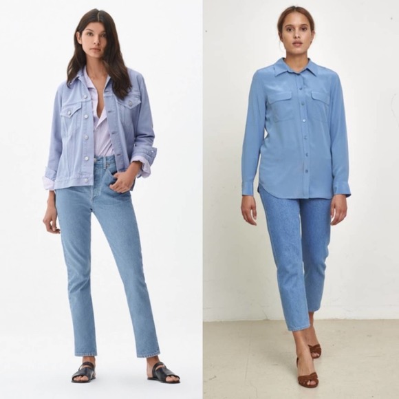 Citizens Of Humanity Jeans Dree Crop High-rise Straight Jeans Size 30 - Picture 1 of 14